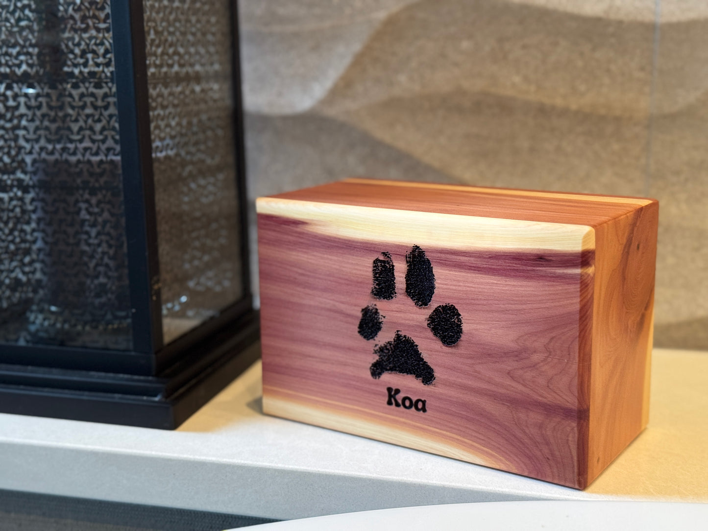 ADD ON - Wood Urn Engraving (Standard)