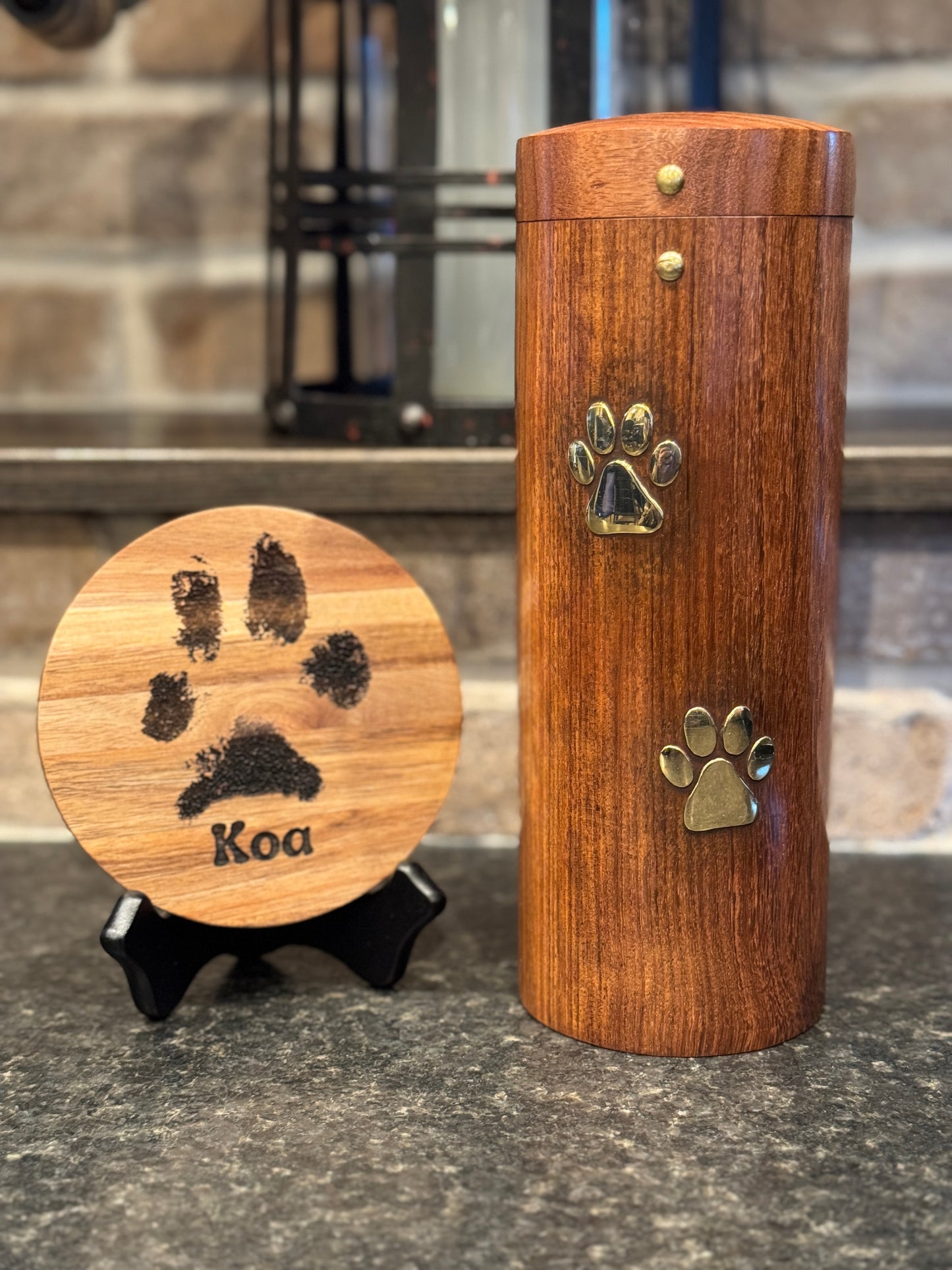 Premium Wood Tube Urn