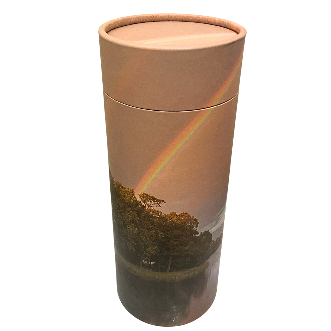 Rainbow Scatter Tube Urn