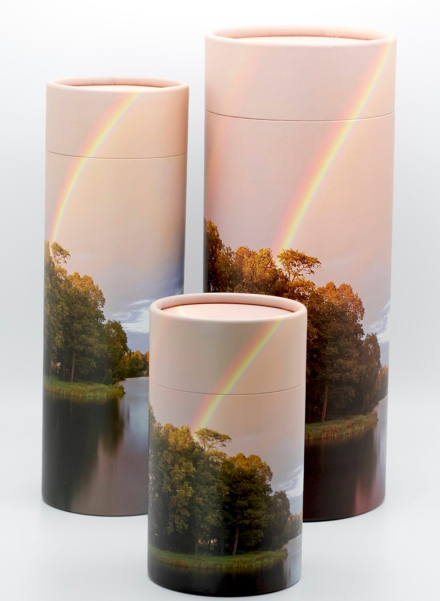 Rainbow Scatter Tube Urn