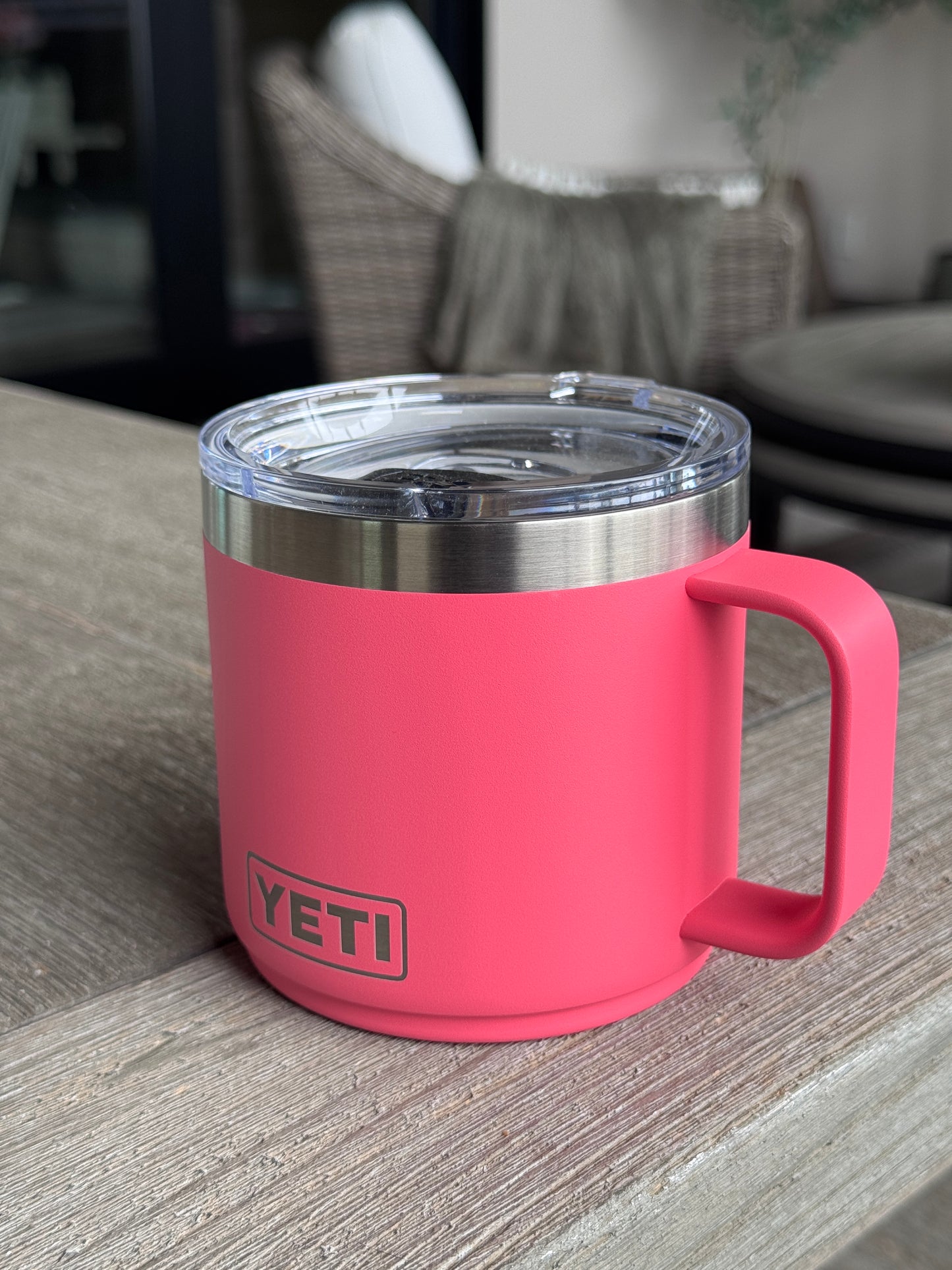 YETI Mug with Engraved Paw Print