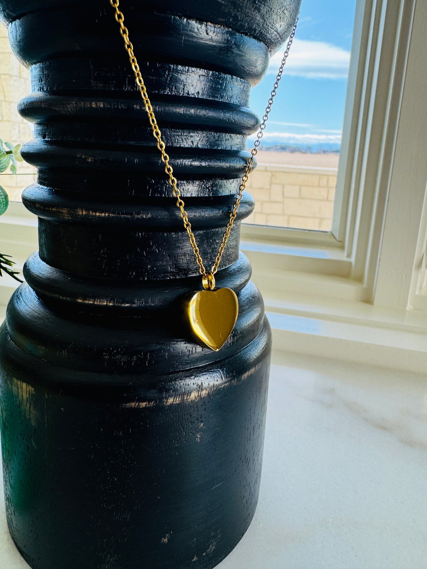 Heart Shape Ash Pendant