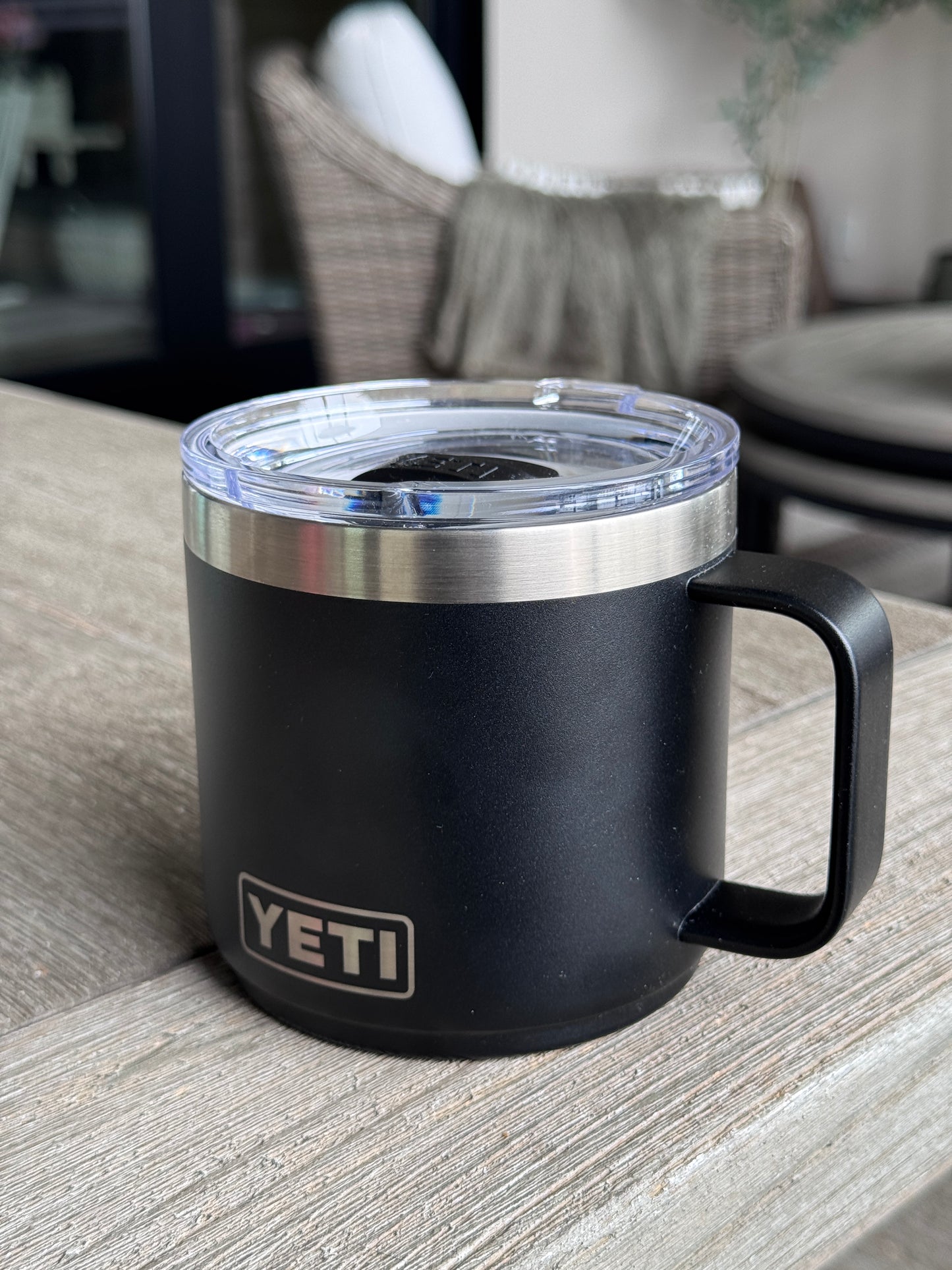 YETI Mug with Engraved Paw Print