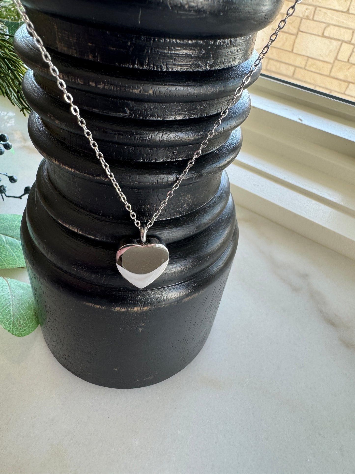 Heart Shape Ash Pendant