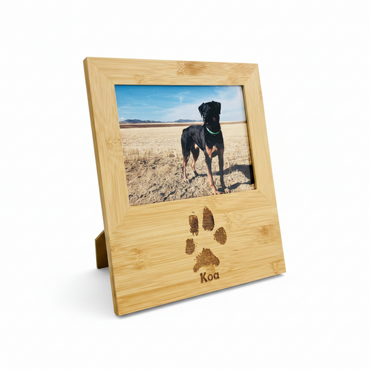 Engraved Print Photo Display
