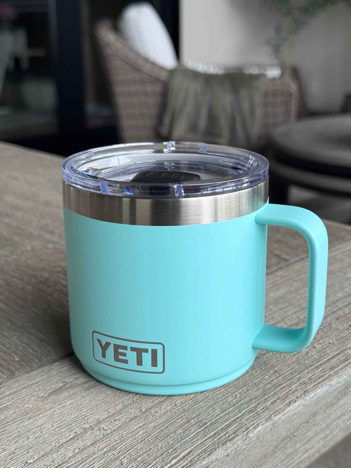 YETI Mug with Engraved Paw Print
