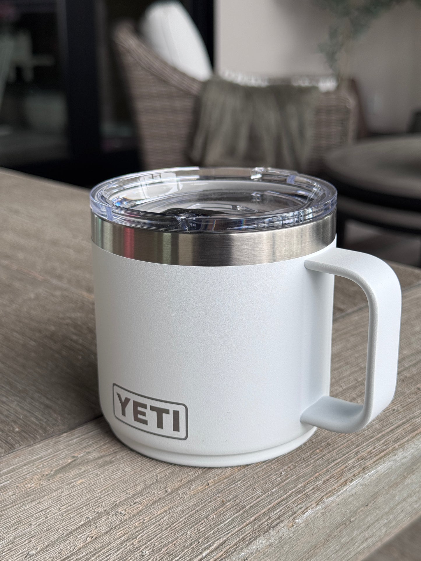 YETI Mug with Engraved Paw Print
