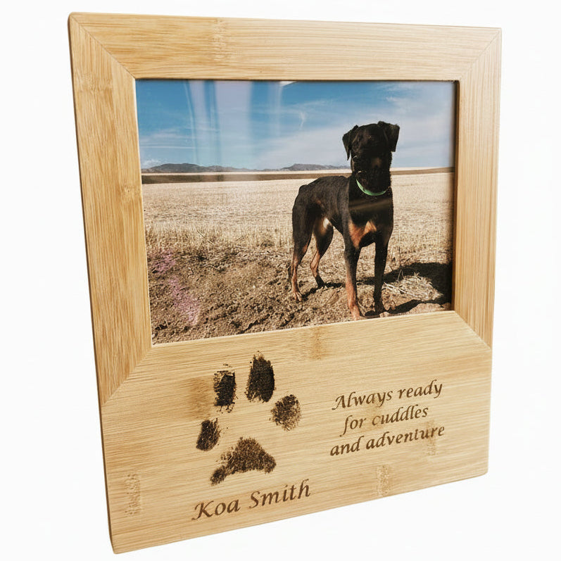 Engraved Print Photo Display